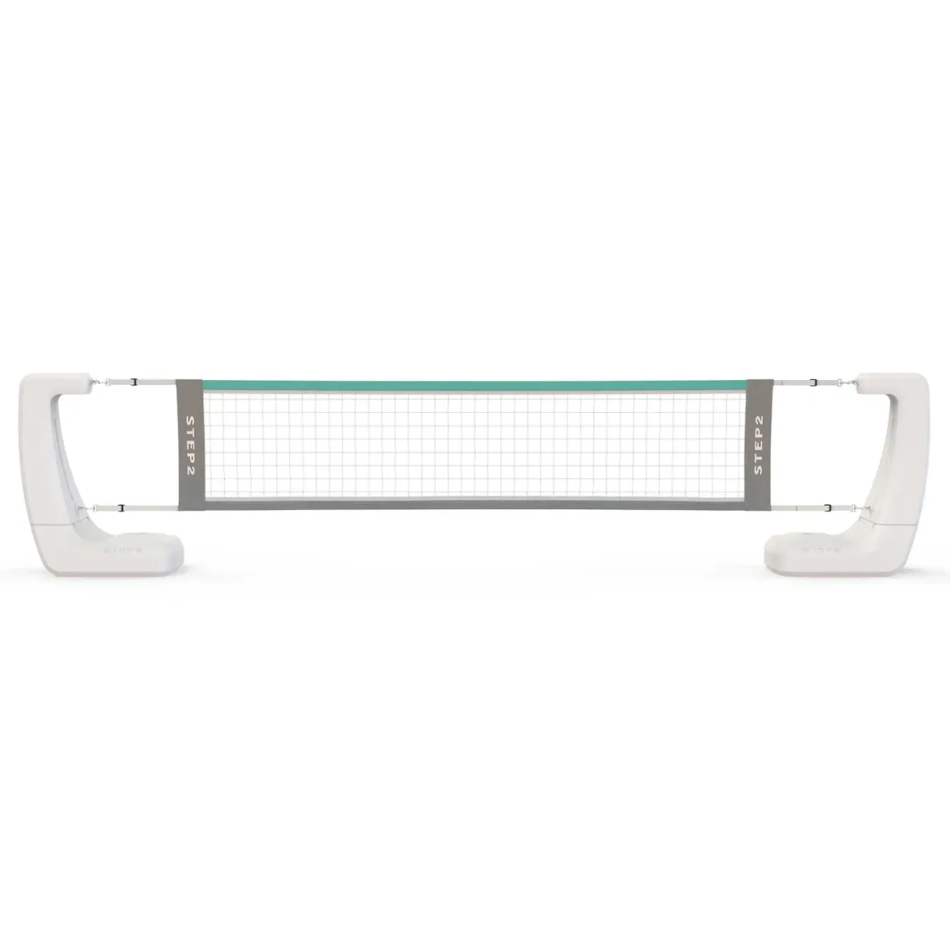 Step2 Vero Poolside Zwembad Volleybalnet Van Kunststof In Wit