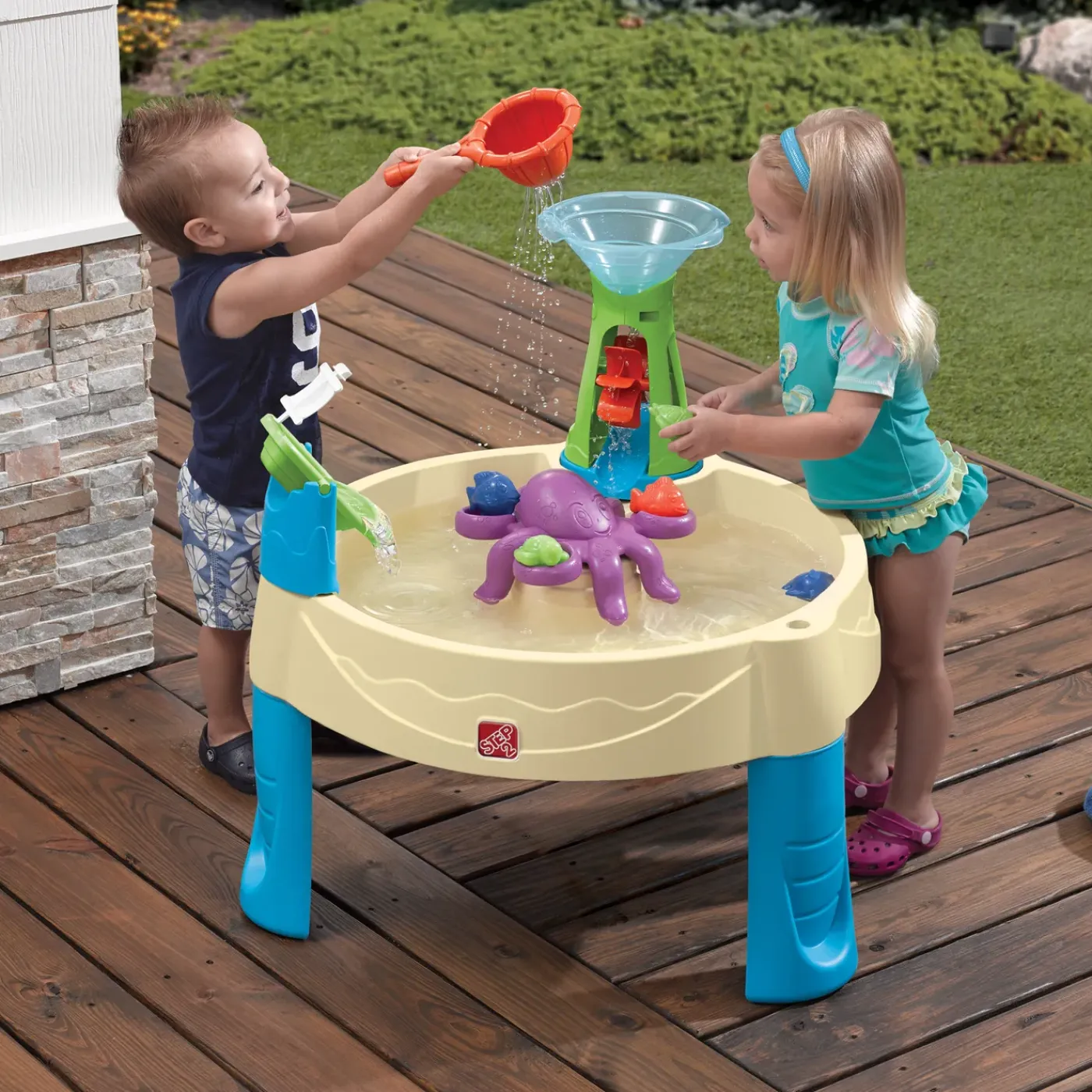 Step2 Watertafel Wild Whirlpool - Voor 15l Water - Incl. 10 Accessoires