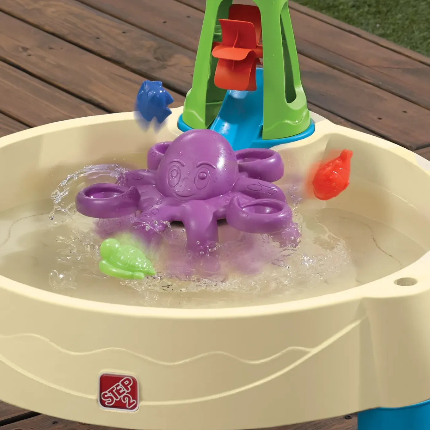 Step2 Watertafel Wild Whirlpool - Voor 15l Water - Incl. 10 Accessoires