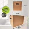 Stevige Verhuisdozen - 30 Stuks – Handige Autolock – FSC - Standaard Formaat Verhuisdoos – 51 Liter