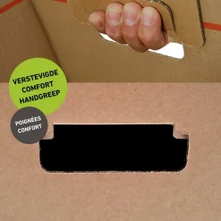 Pack and Post Stevige Verhuisdozen - 15 Stuks – Handige Autolock – FSC - Standaard Formaat Verhuisdoos – 51 Liter