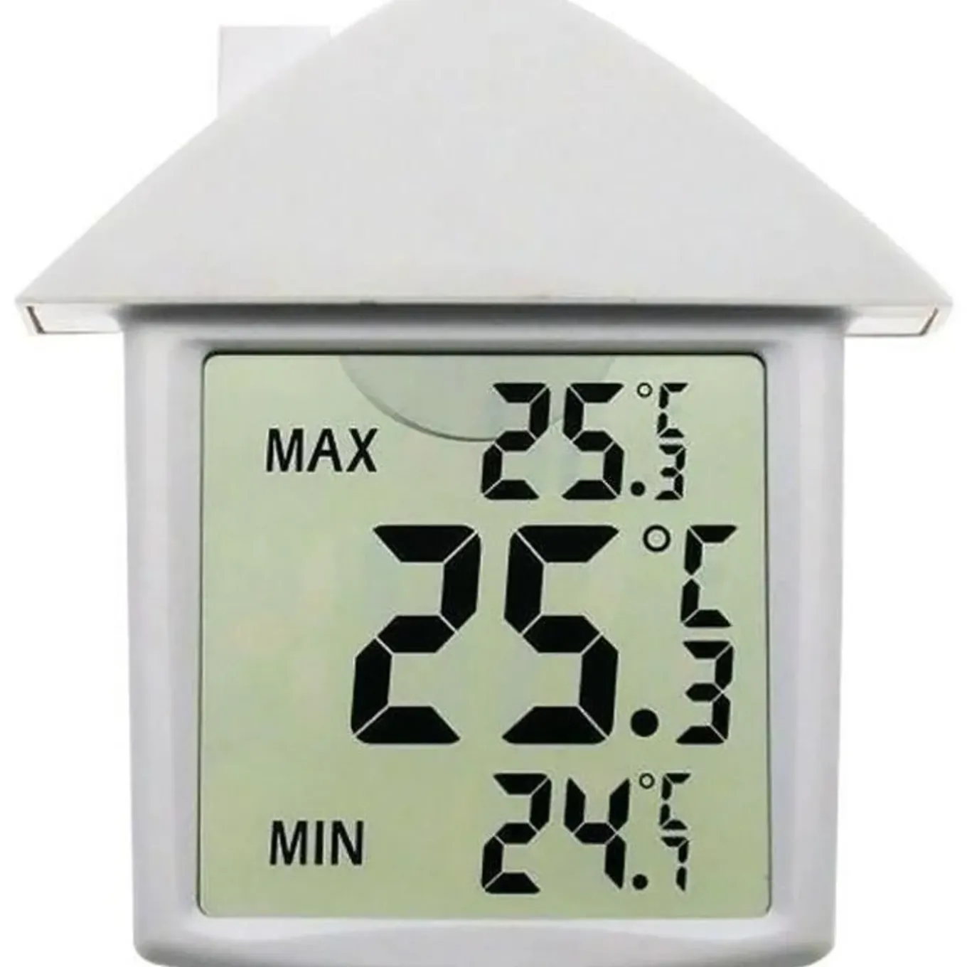 Stil Mini Maxi Elektronische Thermometer Met Venster En Zuignap