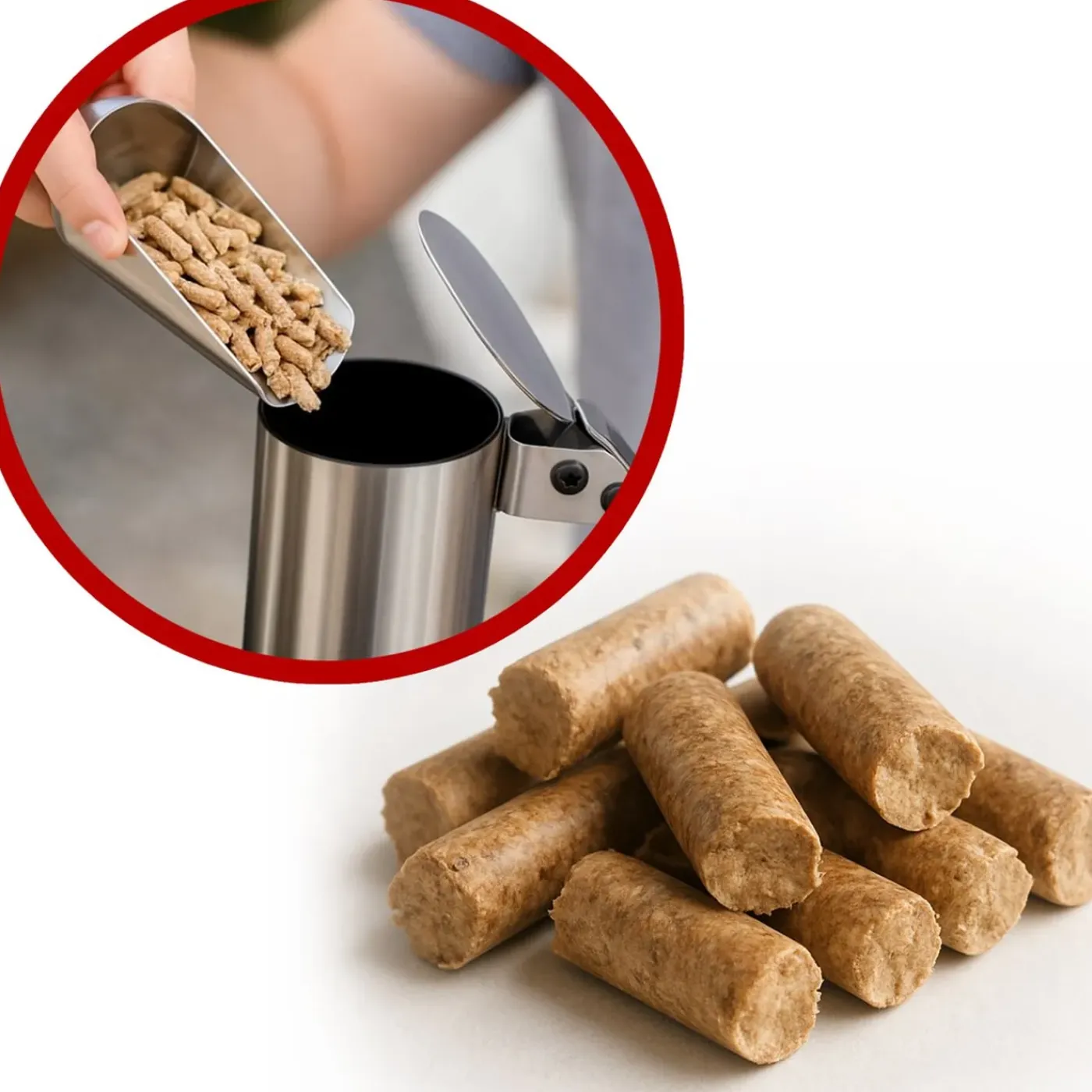 STOCERS Pizza Oven Pellets - 10 Kilogram Houtpellets Voor Pizzaoven Of Pelletoven