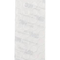 Overig Stootdempende buffer vlak 10mm 32 stuks transparant