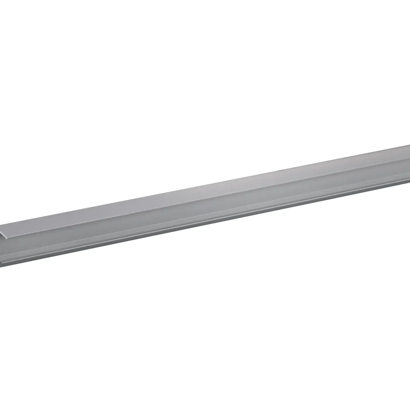 Storemax Schuifdeurgeleider Basic H-20/H-40 - Metaal - Mat Aluminium - 180 cm - 40 kg