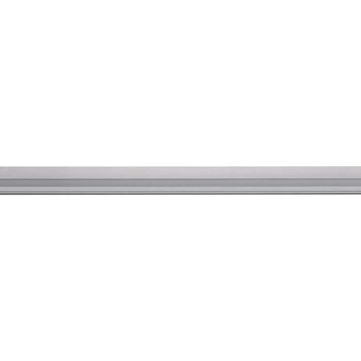 Storemax Schuifdeurgeleider Basic H-20/H-40 - Metaal - Mat Aluminium - 180 cm - 40 kg