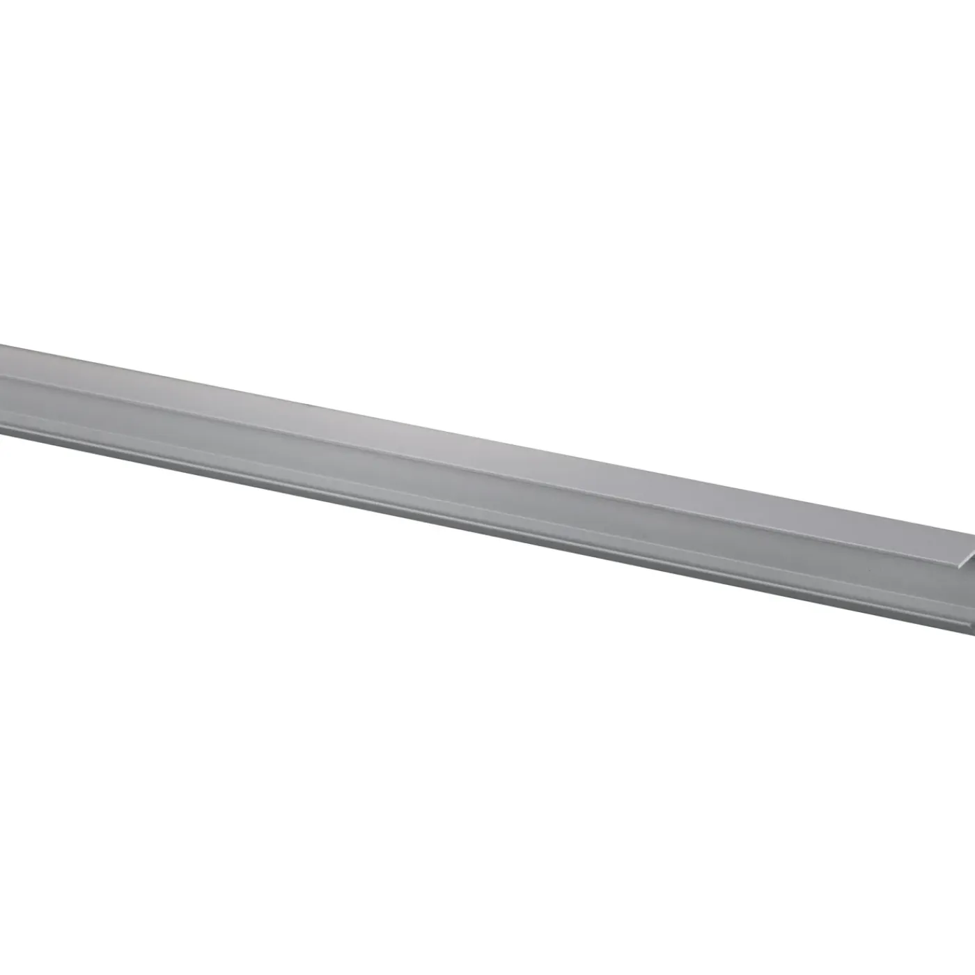 Storemax Schuifdeurgeleider Basic H-20/H-40 - Metaal - Mat Aluminium - 180 cm - 40 kg