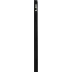 Storemax schuifdeur rail aluminium zwart mat 180cm R-40