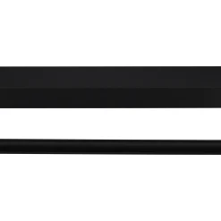 Storemax schuifdeur rail aluminium zwart mat 180cm R-40