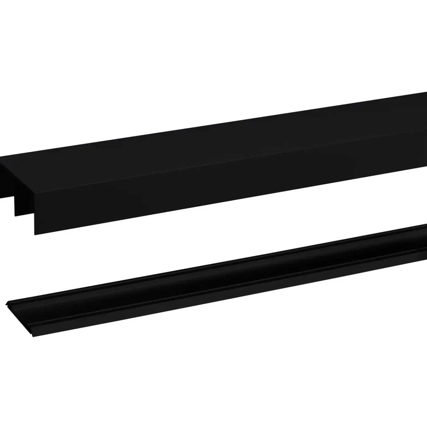 Storemax schuifdeur rail aluminium zwart mat 180cm R-40