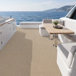 Storesdeco - Vinylvloer, Kamerbreed Tapijt, Beige 200x400 Cm