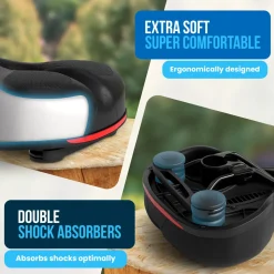 Strex Fietszadel - Unisex - Extra Comfortabel - Ventilerend