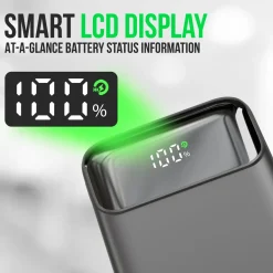 Strex Powerbank - 12.000 Mah - 22.5w Snellader - Usb-a/usb-c - O.a. Voor Iphone/samsung