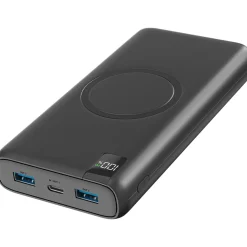 Strex Powerbank Met Draadloze Qi Snellader - 27.000 Mah - 22.5w - O.a. Voor Iphone/samsung