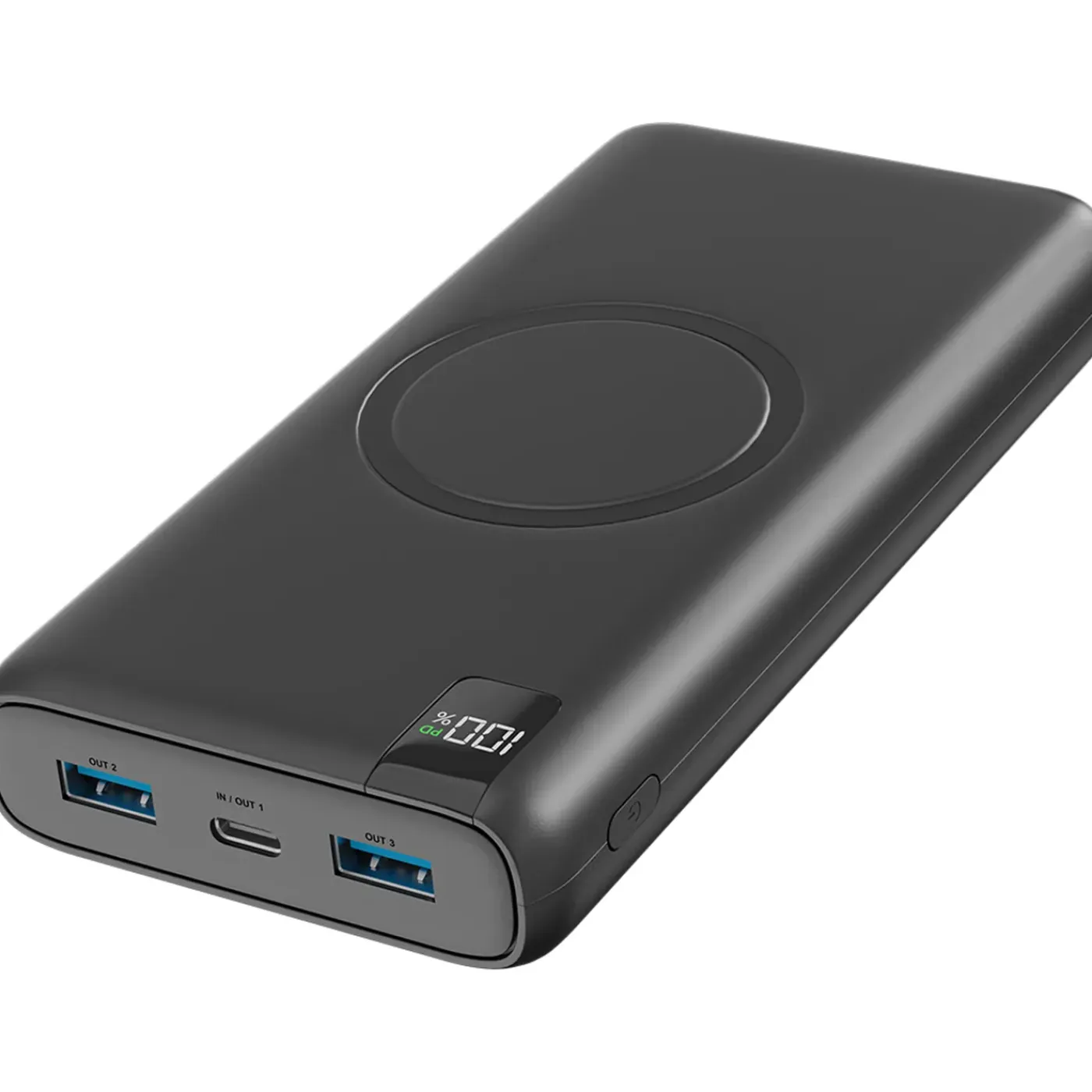 Strex Powerbank Met Draadloze Qi Snellader - 27.000 Mah - 22.5w - O.a. Voor Iphone/samsung
