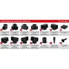 Suki Hoekverbinder 3D - 3 aansluitingen - verzinkt staal - antraciet - 91x91mm - Type C - CE