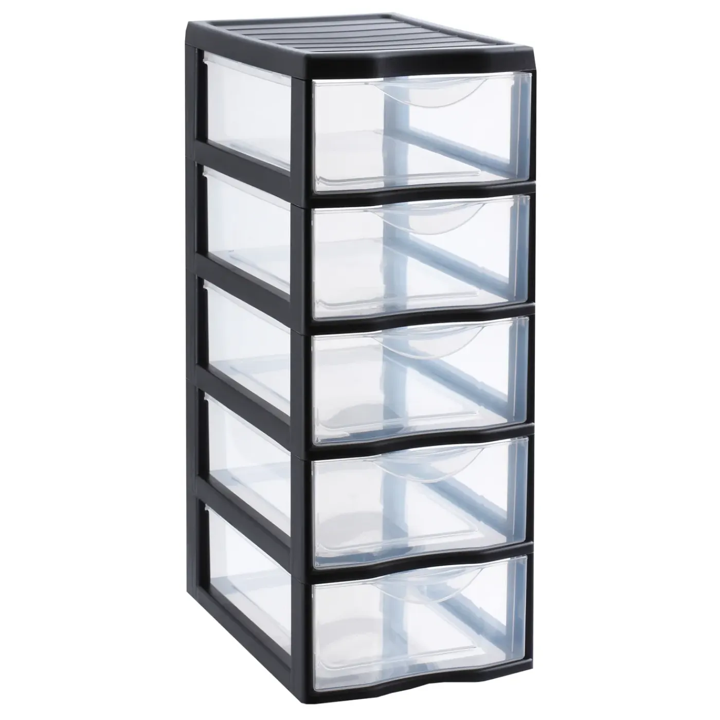 Sundis ladesysteem zwart transparant 5x8L