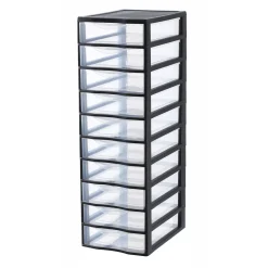 Sundis opbergtoren 81,5x26x36,5cm met 10 laden