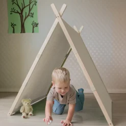 Sunny Como Tipi Tent Voor Kinderen - Speeltent - Crème - 107 X 123 Cm