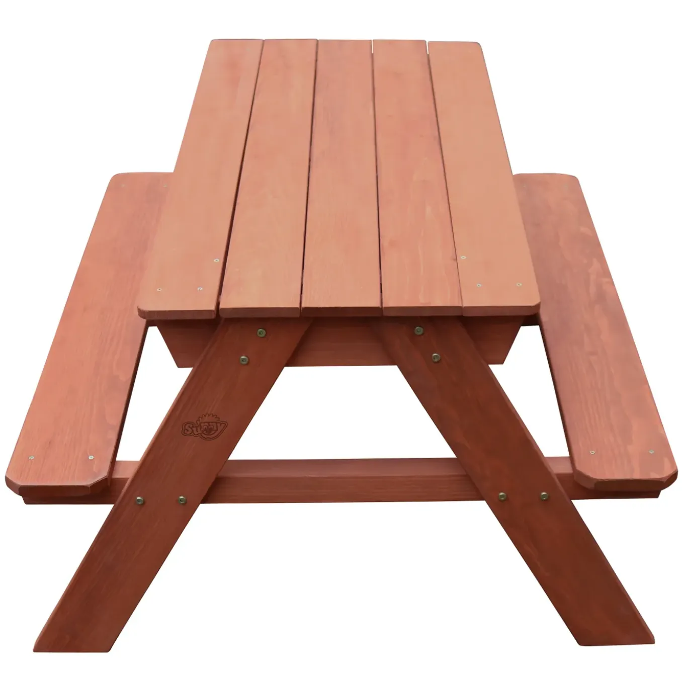 Sunny Dave Zand & Water Picknicktafel 110cm Hout Bruin