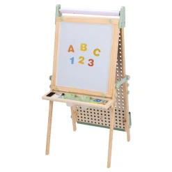 Sunny Mika Activiteiten Ezel Voor Kinderen - Met Pegboard - Hout - Beige