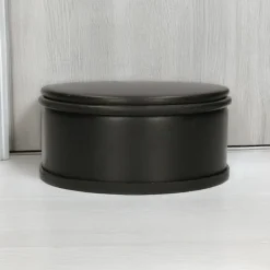 Svenska Living Deurstopper Voor Binnendeuren - Zwart - Rond - 1,2 Kg