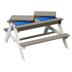 Kinderen Swing King picknicktafel Waterfun met parasol 94x89x50,5cm