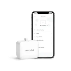 SwitchBot drukknop Hub Bot wit