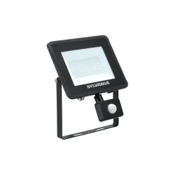 Sylvania Breedstraler SylFlood - Zwart - 44,5W - 5000lm - Koel Wit - IP54 - met Bewegingssensor