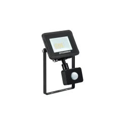 Sylvania Breedstraler SylFlood - Zwart - 18,4W - 2000lm - Neutraal Wit - IP54 - met Bewegingssensor