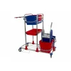 Synx Tools Emmer Blauw - Mopwagen - Werkwagen - 10 Liter