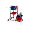 Synx Tools Emmer Rood - Mopwagen - Werkwagen - 10 Liter