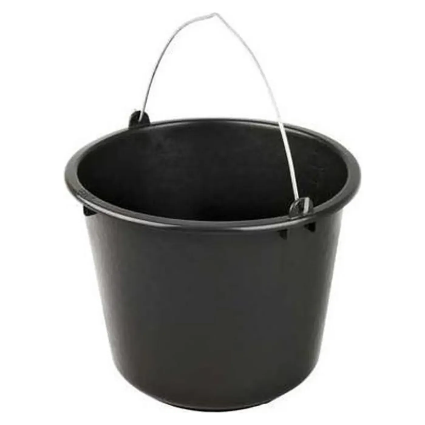 Synx Tools Emmer 2X Bouwemmer 12L Zwart -Bouwartikelen -Schoonmaakemmers
