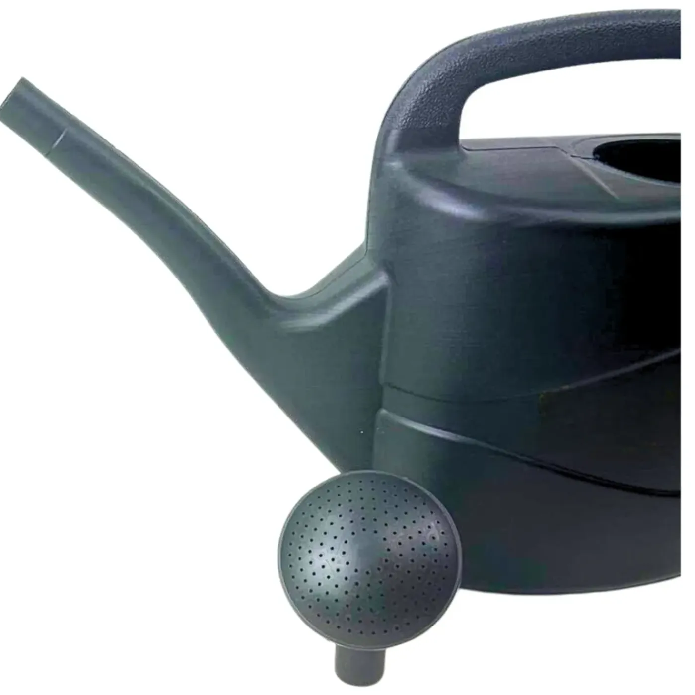 Synx Tools Gieter met broeskop 10Liter - zwart - kunststof - afneembare broeskop