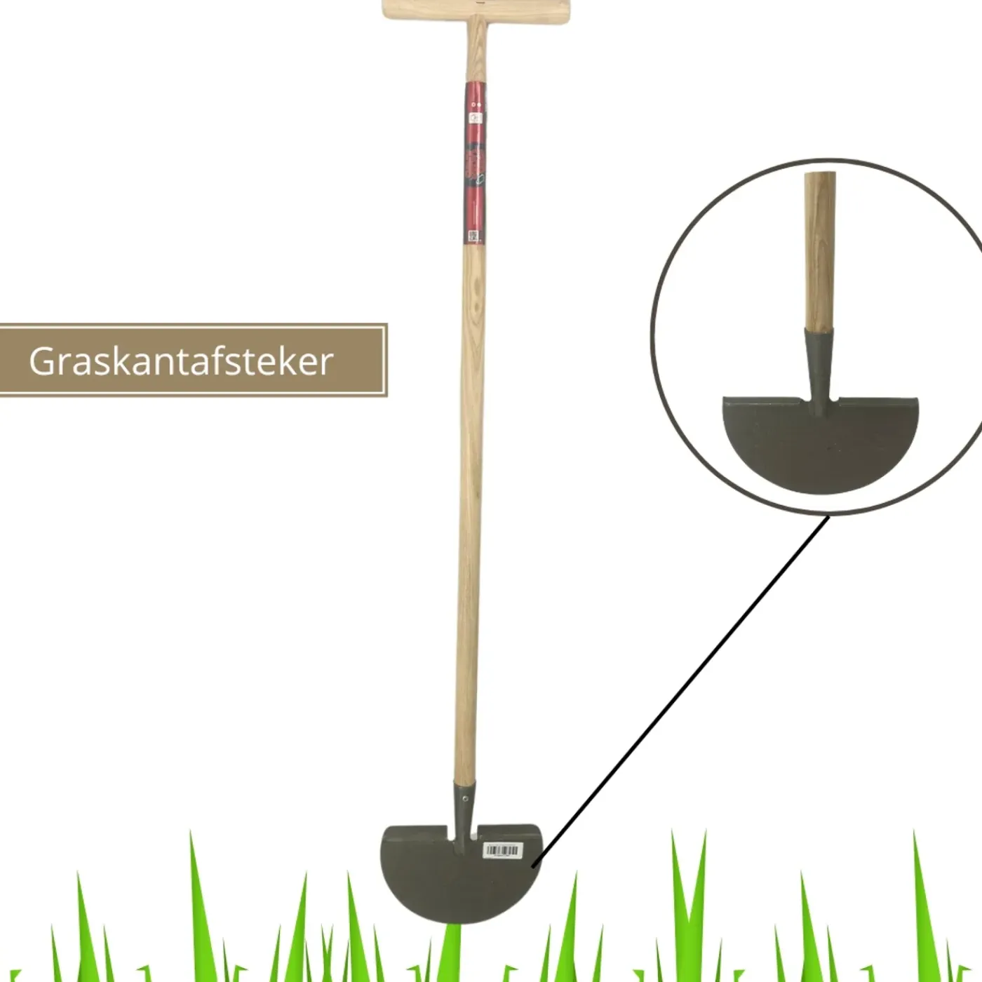 Synx Tools Graskantafsteker - Kantensteker - incl. steel 80cm