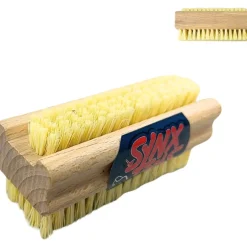 Synx Tools Nagelborstel hout set van 10 stuks - schrobborstels - nagel borstel -Voordeelverpakking