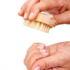 Synx Tools Nagelborstel hout set van 8 stuks - schrobborstels - nagel borstel- Voordeelverpakking