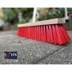 Synx Tools Tuinhark 12 Tanden verzinkt + Nylon Straatbezem 50 cm