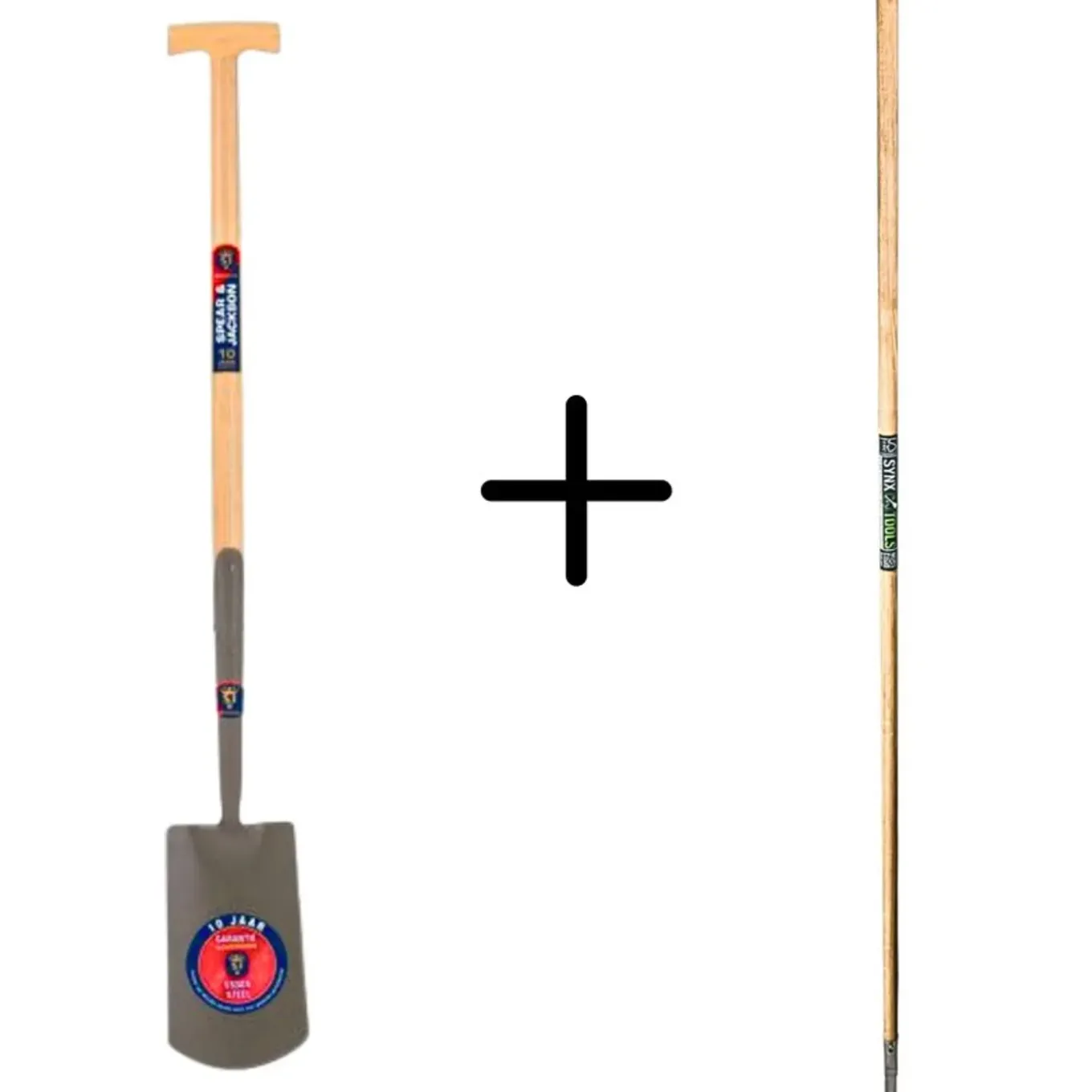 Synx Tools - Voegenmes Rvs + Spear & Jackson Spade Gesmeed 1043gl - 10 Jaar Garantie