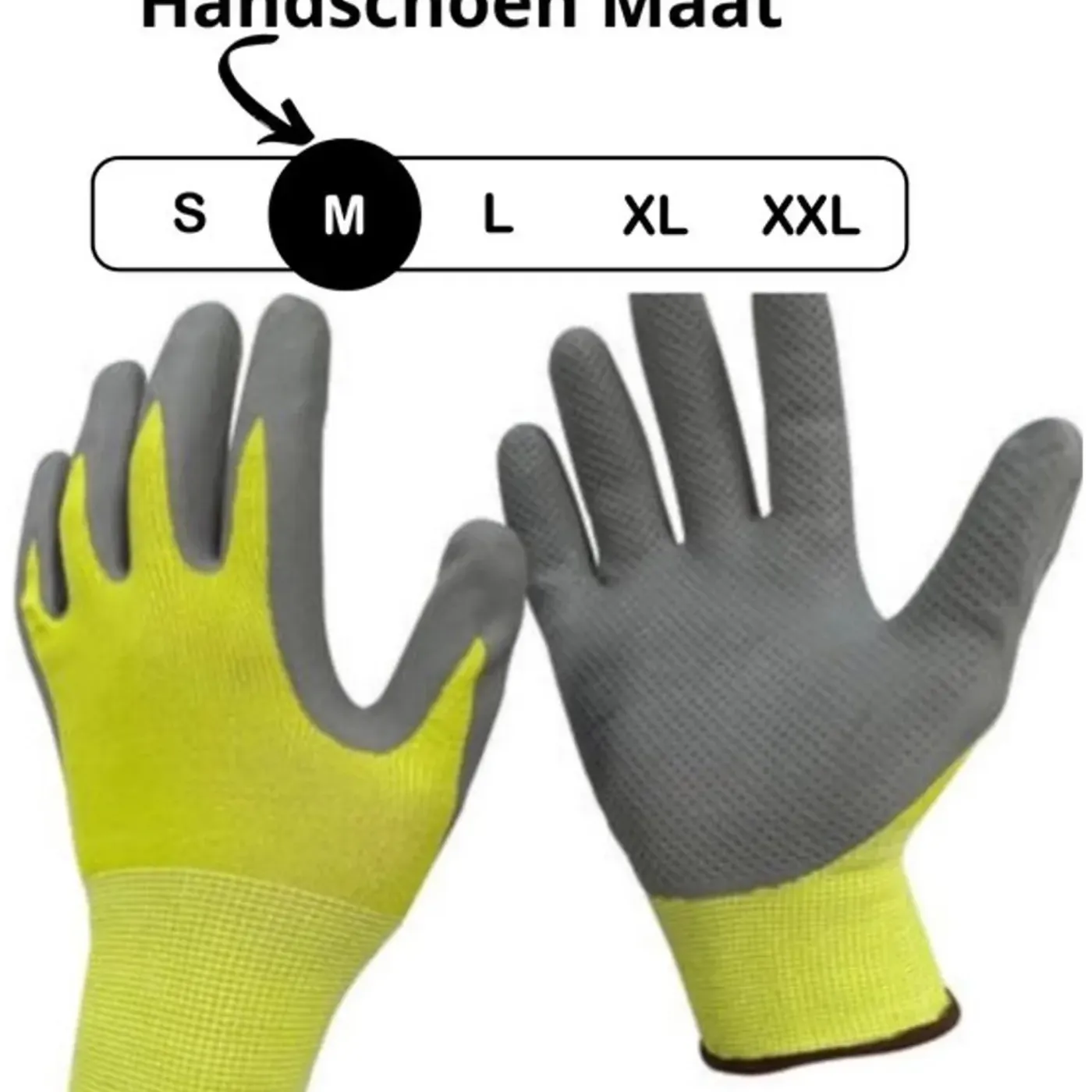 Synx Tools Voegenmes Rvs + Spear & Jackson Spade 120 cm + Tuinhandschoenen M