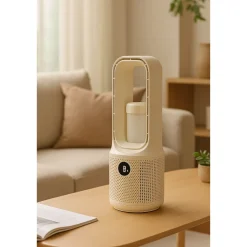 Profile Tafelventilator Bladloos - 9 snelheden - oscillerend - stil - Ø 15cm