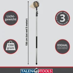 Talen Tools - Fruitplukker - Vruchtenplukker - Telescopische Steel - Tot 5 Meter
