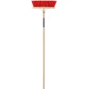 Talen Tools Straatbezem - Rood - Kunststof Haren - 35x140cm
