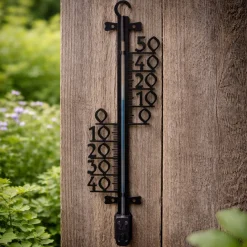Talen Tools Thermometer Voor Buiten - Zwart - Kunststof - 47 Cm