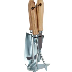 Talen Tools Tuingereedschapset - Staal - Houten Handvat - 4 stuks