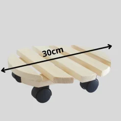 T4all Plantenroller Vuren O300x60mm, 30kg