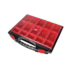 Tayg Assortimentsdoos, 13 Uitneembare Bakjes, Transparant Deksel, 430 Mm X 370 Mm X 85 Mm