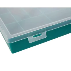 Tayg Assortimentsdoos, 17 Vaste Compartimenten, Transparant Deksel, 330 Mm X 274 Mm X 54 Mm