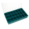 Tayg Assortimentsdoos, 21 Vaste Compartimenten, Transparant Deksel, 290 Mm X 195 Mm X 54 Mm