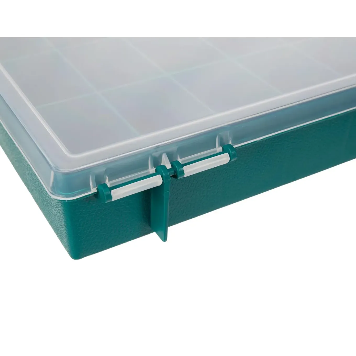 Tayg Assortimentsdoos, 21 Vaste Compartimenten, Transparant Deksel, 290 Mm X 195 Mm X 54 Mm
